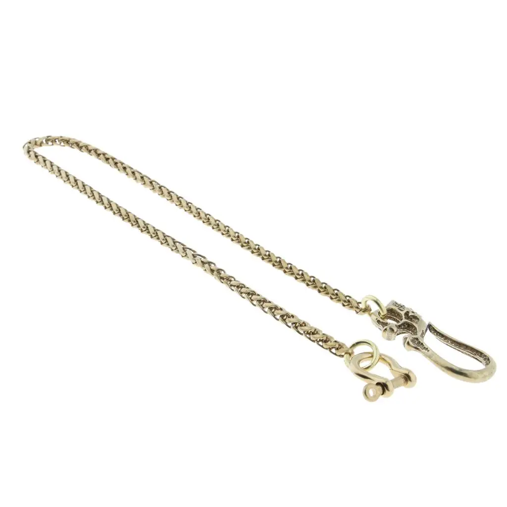 Punk Skull Pants Long Wallet Key Chain Gothic Waist Chain for Men Jeans Fashion Wallet Street Style