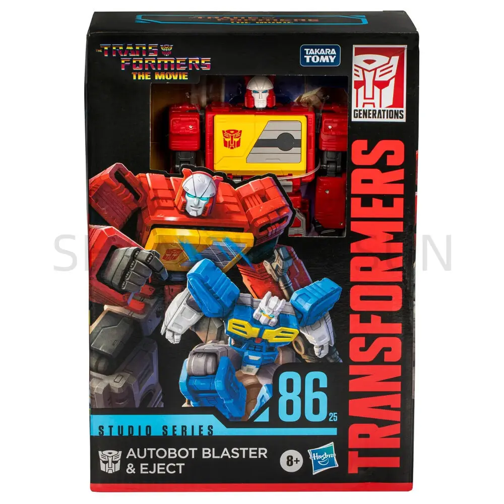 [In Stock] TAKARA TOMY Transforming Toys StudioSeries 086-25 Ss86 25 Blaster Eject Action Figure Model Toy Collection Hobby Gift