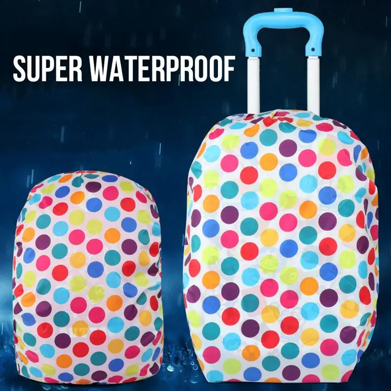 Ajustável à prova ddustágua dustproof mochila capa de chuva caso capa de ombro capa de chuva proteger acampamento ao ar livre caminhadas