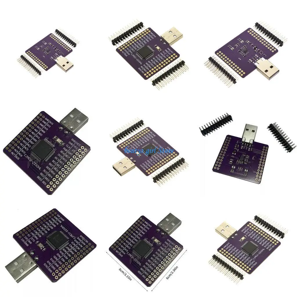 

C7AB USB to UART SPI I2C RS232 Module FT2232 CJMCU-2232HL Board Replacement
