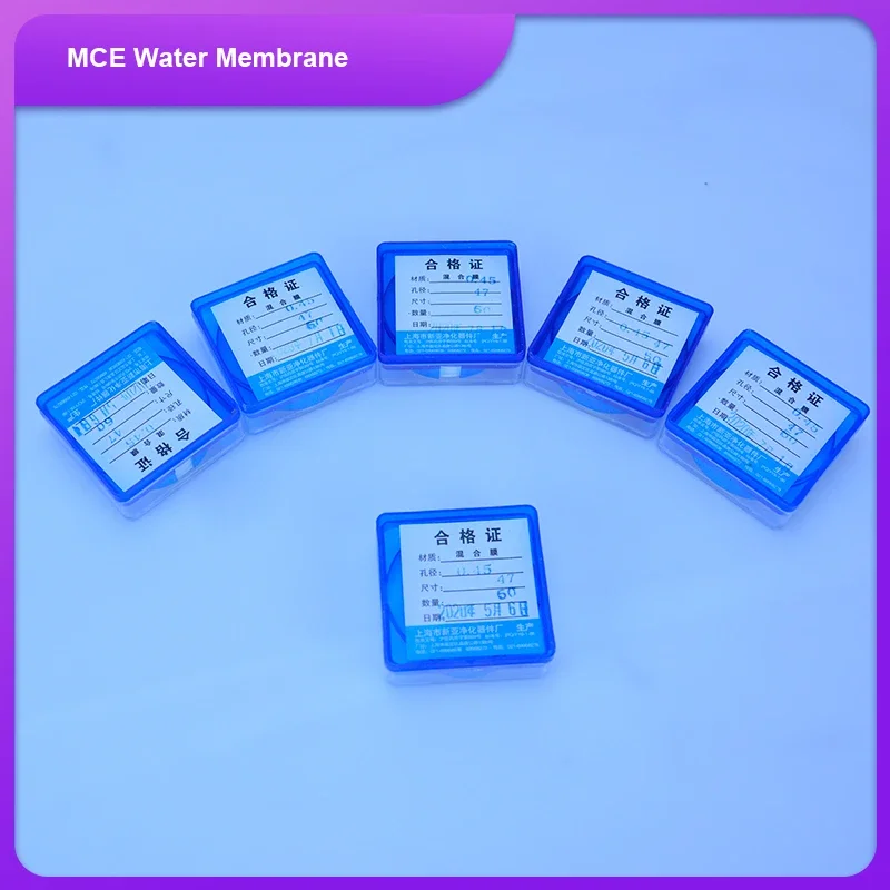 Lab filter membrane Microporous MCE Water Microfiltration Membrane Filter Acetate cellulose diameter 13/25/47/50/100/150mm