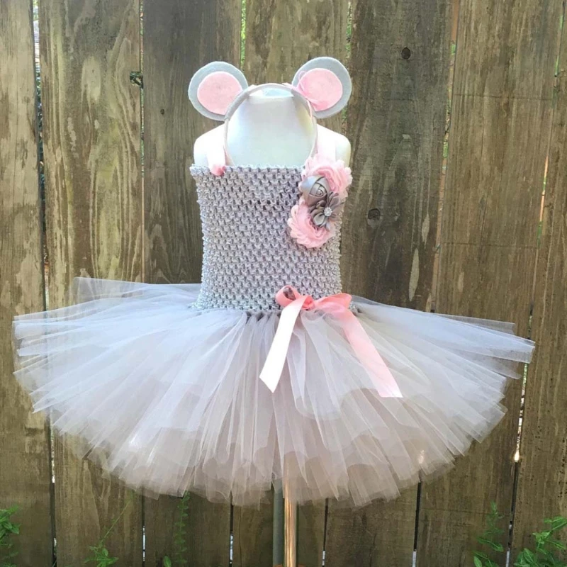 

Cute little mouse role-playing costume, tutu skirt specially designed for festival parties and performances, animal-themed dress