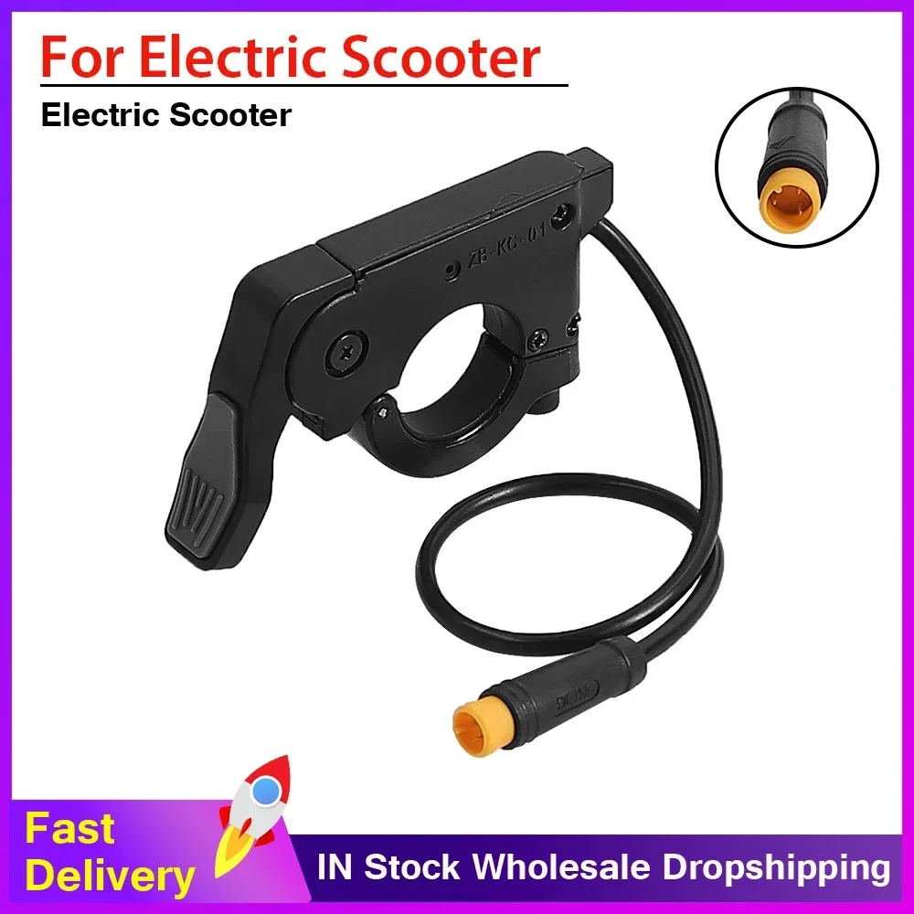 E-bike Finger Throttle TT009 Left Right Thumb Throttle 36V 48V 60V 72V For Electric Bicycle Scooter Accelerator Handlebar 22mm