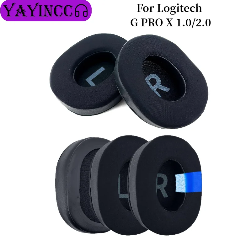 

Replacement Ice gel Earpads Memory Foam Ear Cushion Cover For Logitech G PRO X 1.0/2.0 Gaming Headset Earmuffs Ear Pads