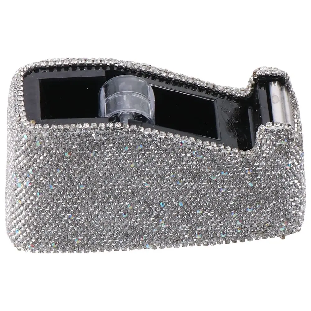 Diamond Crystal-Distributeur de ruban adhésif, blanc, robuste, pour bureau