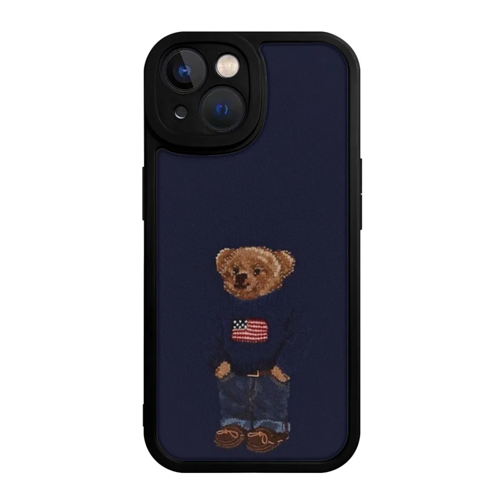 Funda de teléfono para iPhone 15 Pro Max, carcasa de silicona, oso Ralph
