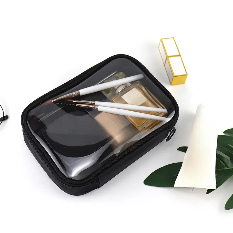 3PCS/SET Thick TPU Mesh Portable Breathable Makeup Bag Airport Security Organizer Outdoor Travel Toiletry Hand Storage Bag