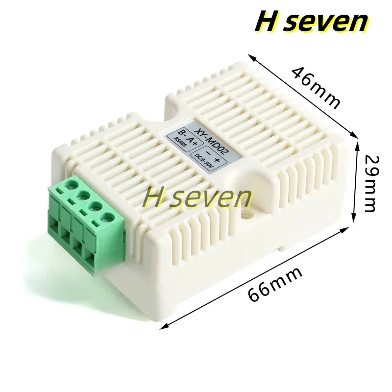 XY-MD02 Temperature and Humidity Transmitter Detection Sensor Module Modbus SHT20 Temperature Sensor RS