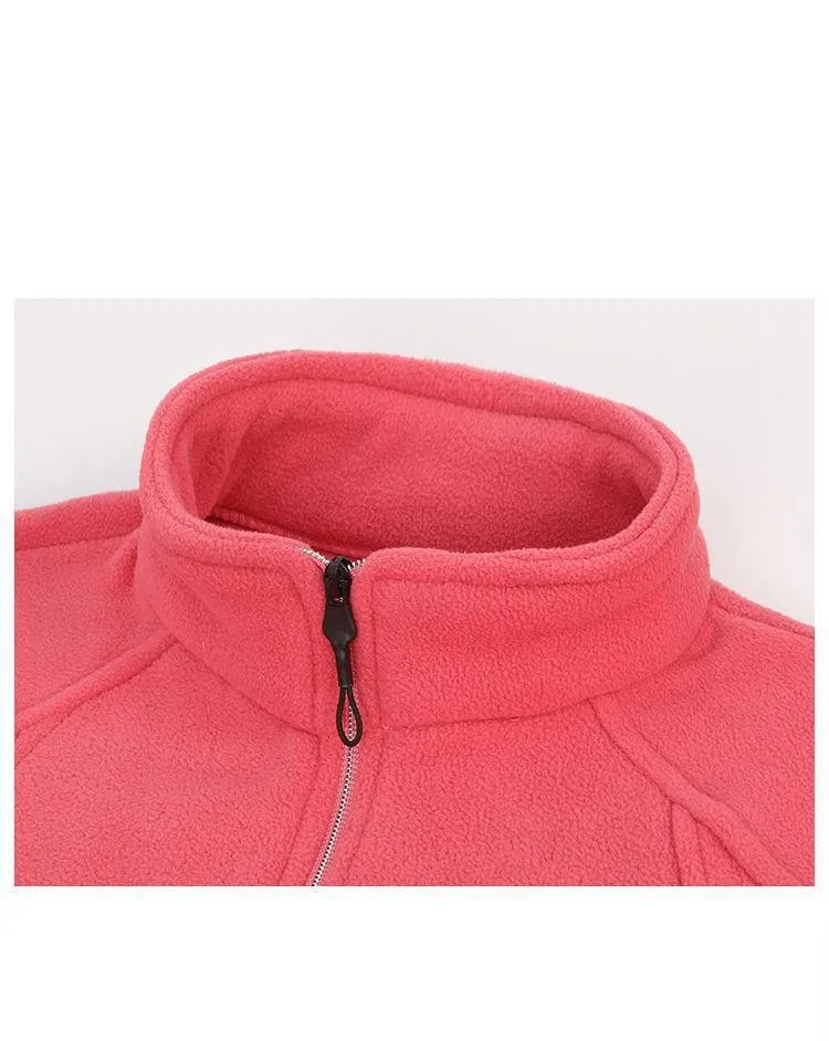 Y2k Green Clothes Autumn Winter Jacket Thicken Thin Sweatshirt Women Coat Coral Fleece-lined Zipper Casual Warm Windproof Cold