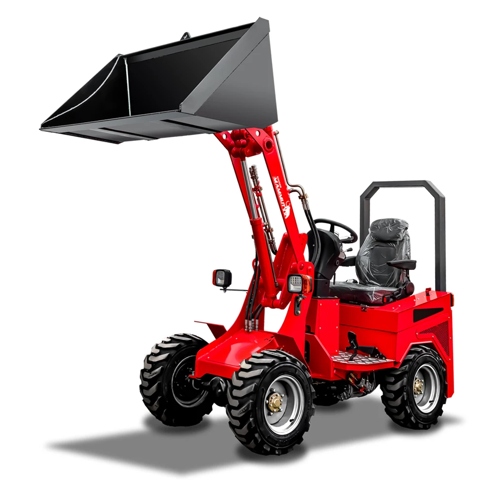 NEW NEWNEW Cheap 400kg 0.4ton Small Electric Wheel Loaders Mini Front End Loader Small Diesel/electric Loader Best Price For Sal