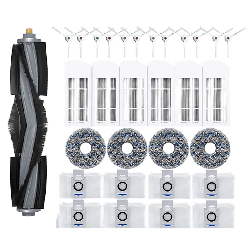 

B52C пылесос робот фильтр боковая щетка ткань для чистки запасные части для Ecovacs Deebot T10 TURBO