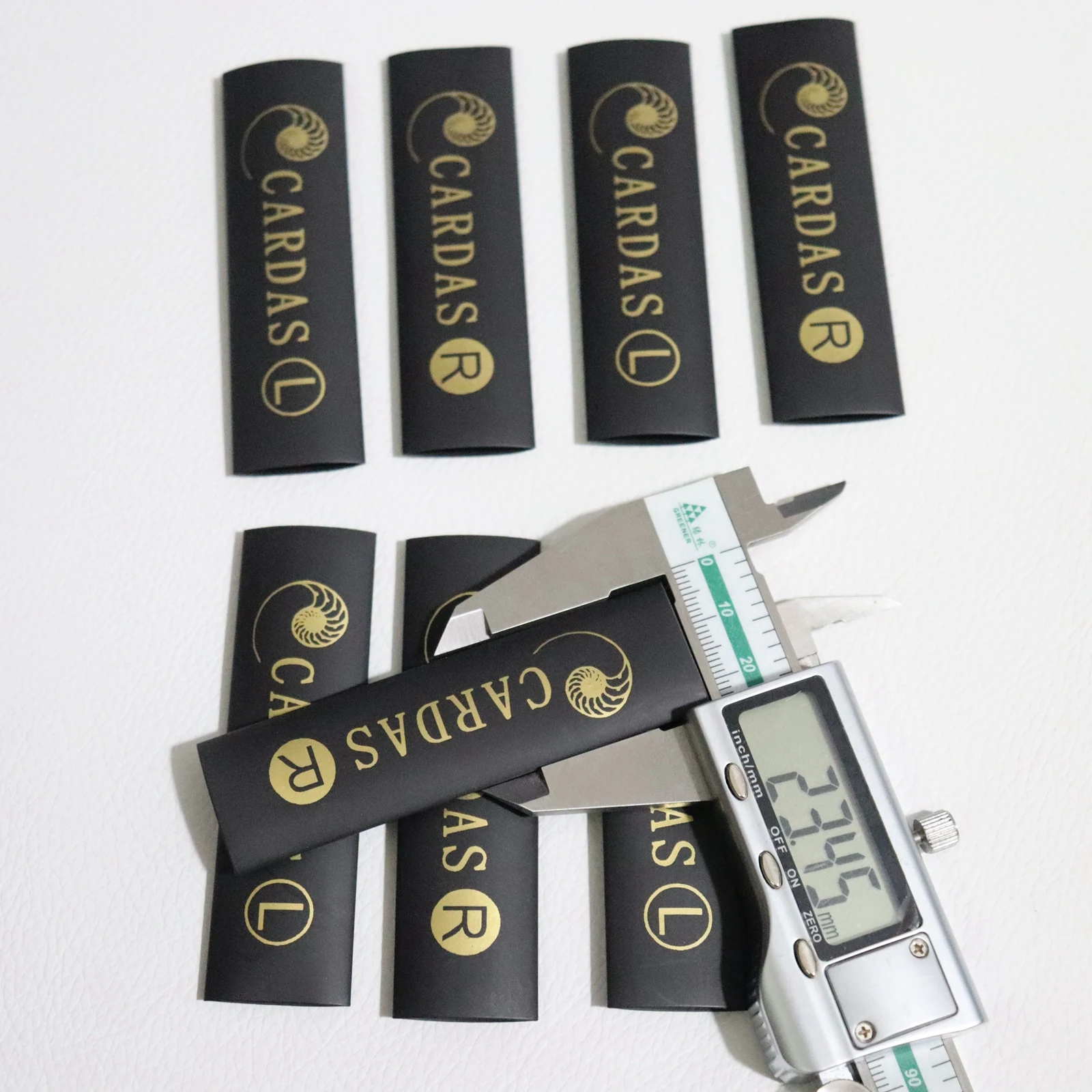 

New CARDAS logo label for7-15mm wire diameter insulation heat shrink tube DIY audio cable speaker wire L/R shrink tube line pipe