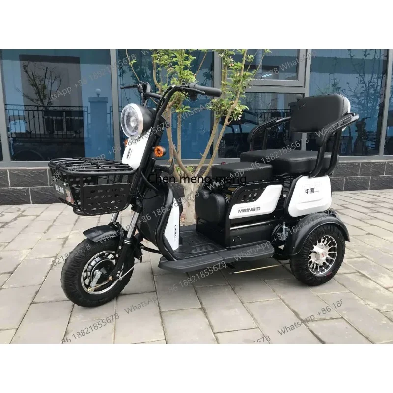 A178  Factory  Adult Three Wheel Battery 48v 20ah 600w Tricycle 3 Wheel Electric
