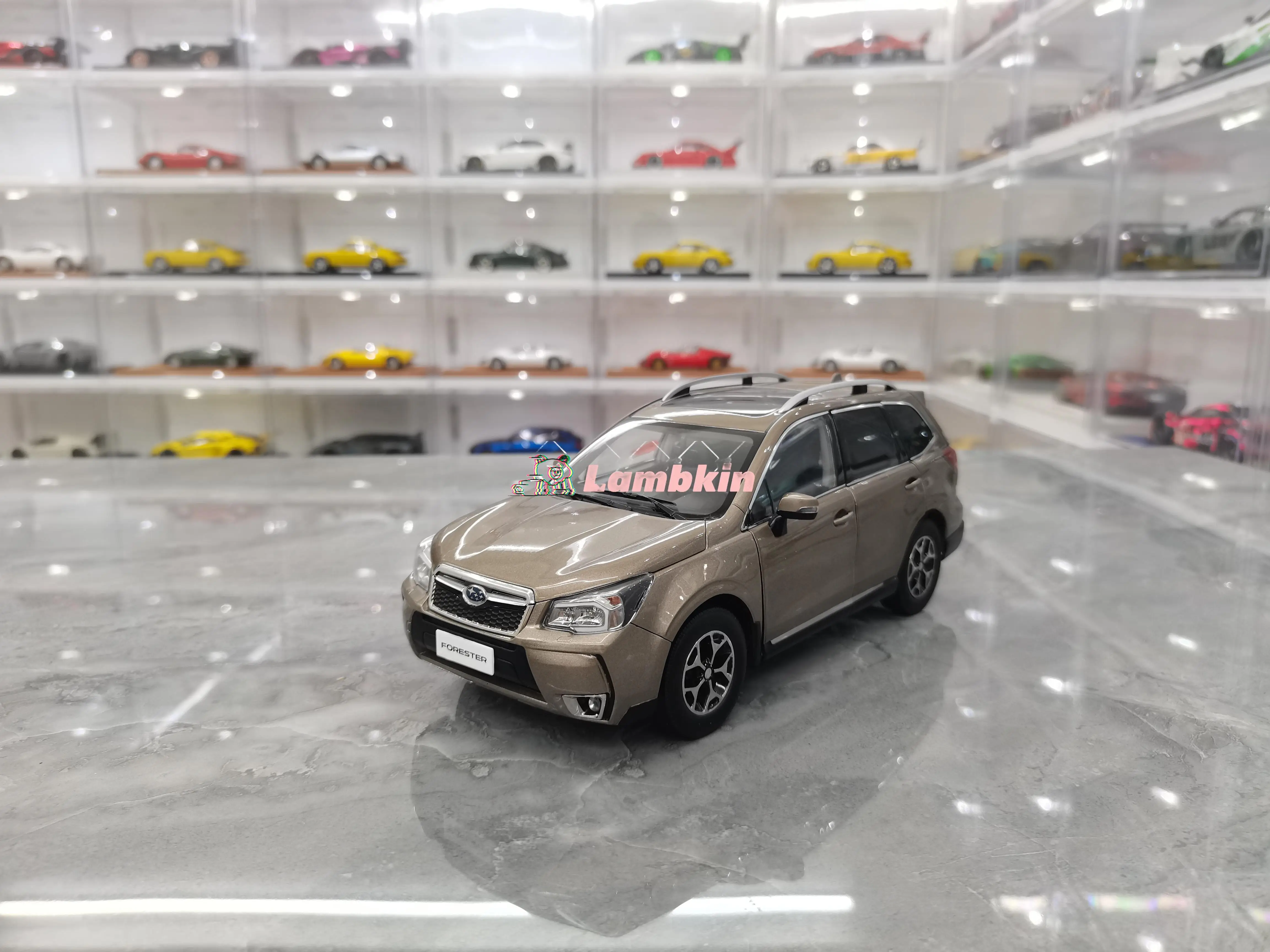 Paudi 1 18 For Original Subaru Forester XT Simulation Alloy Metal Car Model Collectible Gifts