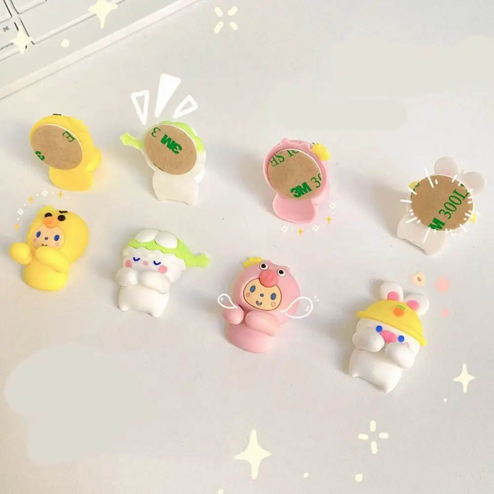 

Cute Cartoon Wire Cable Holder Creative Self-Adhesive Cable Fixed Clip Charging Line Cord Management Wire Organizer Holder