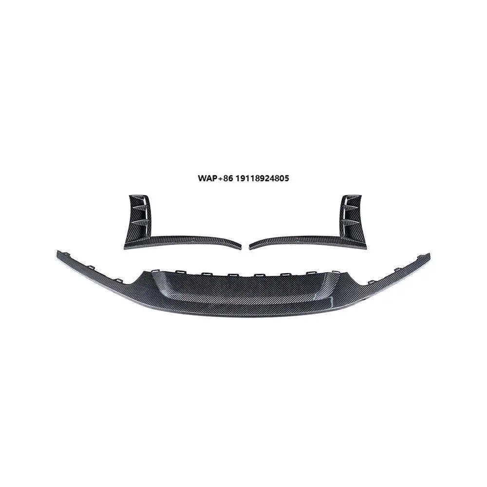 

New High Quality Dry Carbon Fiber GT4RS Front Lips Splitter Apron 2017-Up for 718 for 982 for OE RS km Bumpers