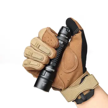 Sofirn SK1 1300LM Výkonná taktická svítilna 18650 dobíjecí s zadním spínačem a otočným spínačem 12 nejlepší prodej SK Vision - №12