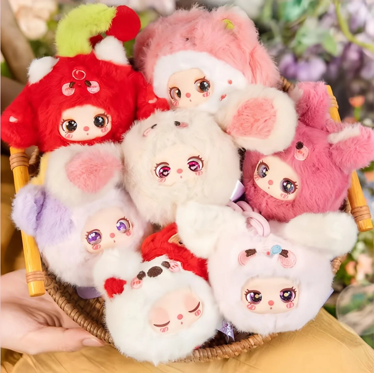 

New Cute Cartoon Liila'S Zoo Mini Doll Blind Box Phone Lanyard Bag Charm Kids Toy Kawaii Mystery Box Girl Birthday Surprise Gift