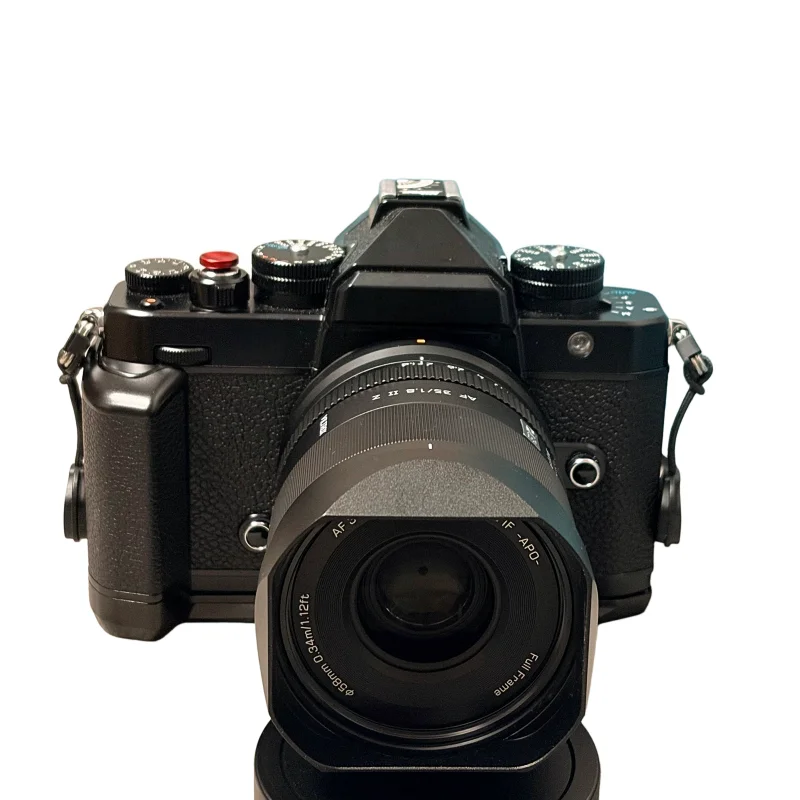 Design für VILTROX AF 35mm F1.8 II / 55mm F1.8 / 90mm F2.2 EVO Objektiv: Metallische quadratische Gegenlichtblende mit kostenlosem Metallkappen-Set – Detail 10