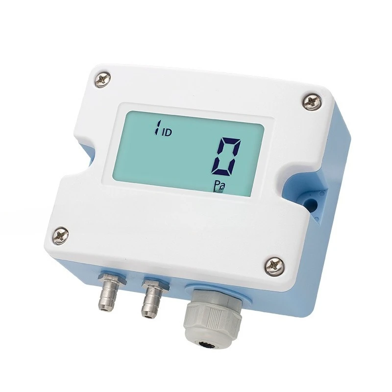 

High Precision Differential Pressure Sensor Air Pressure Transmitter 4-20mA Pipeline Air