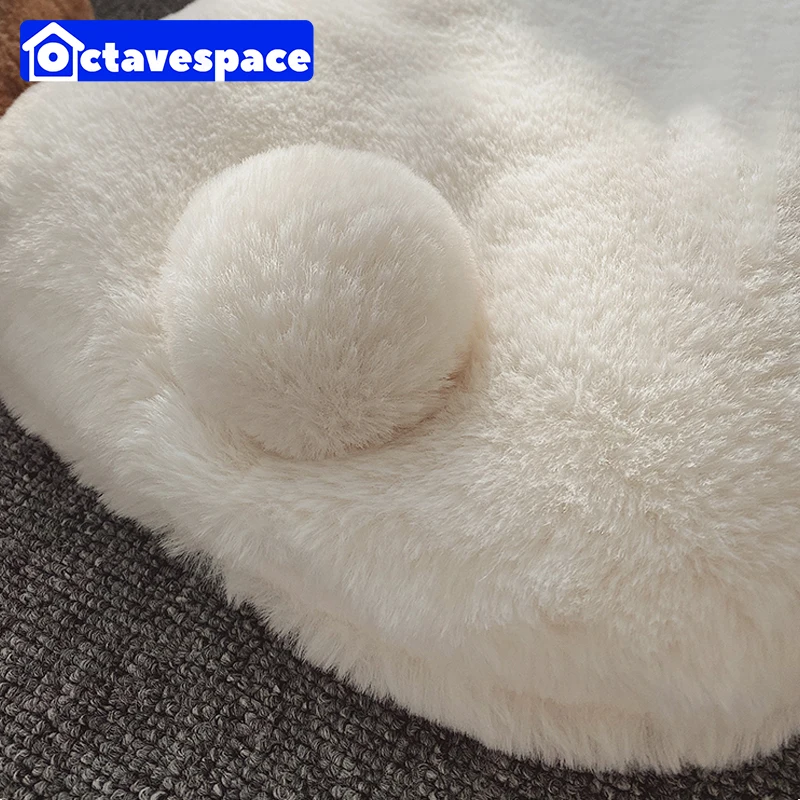 Rabbit Plush Pad Small Pet Nest Rest Blanket Cage Mat Bunny Cushion House Pet Soft Warm Den Sleep Protector Animal Accessories