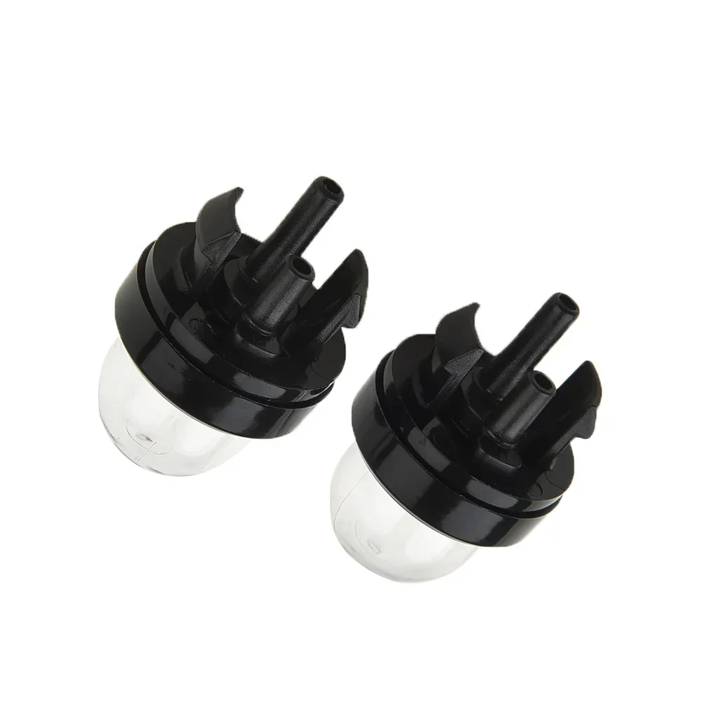 2 buah Primer bola lampu pompa bahan bakar pemotong sikat untuk sebagian besar blower gergaji mesin karburator pengganti taman alat listrik aksesoris