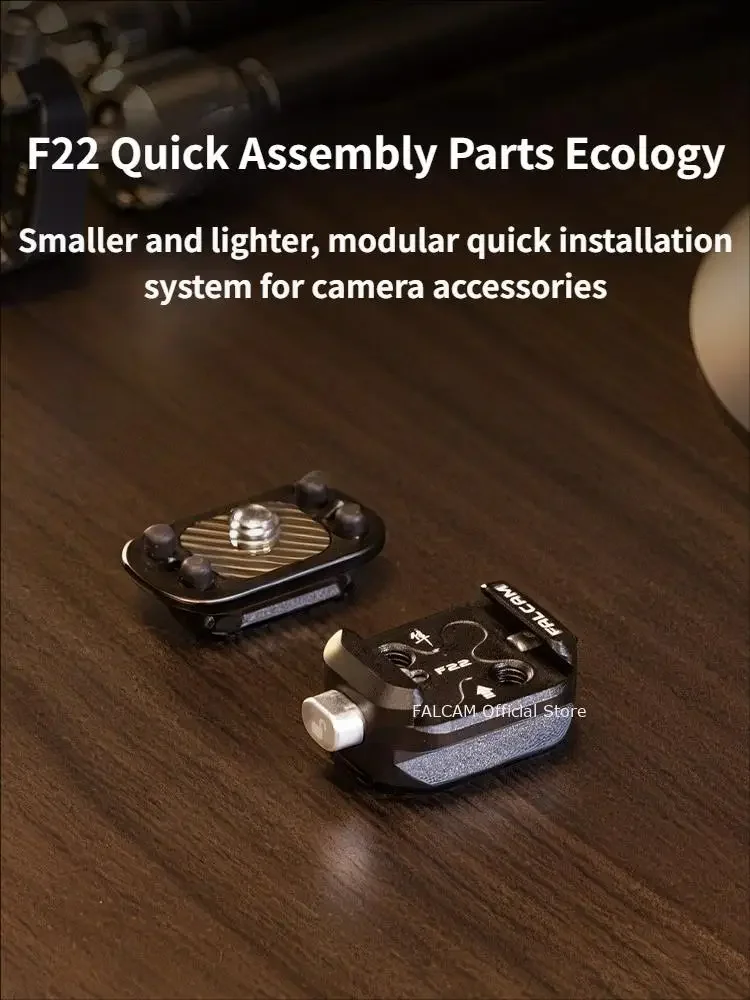 Falcam F22 Quick Release Kit for Insta360 X5 Camera Quick Detachable Board Motorcycle Riding Skiing Wing Mounted Flight Shooting view 5