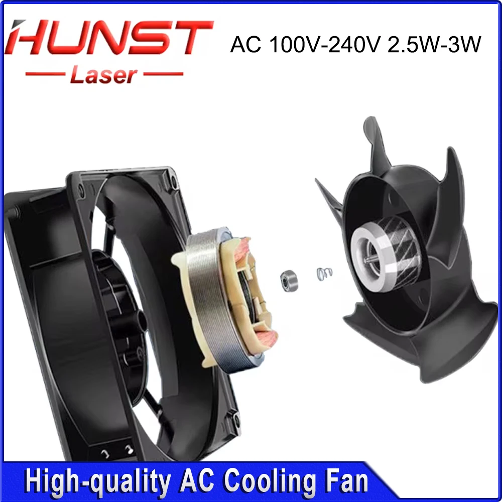 

Вентилятор промышленный HUNST CN8025E2HB 80*80*25 мм, 100~240В AC, 2.5-3Вт, высококачественный