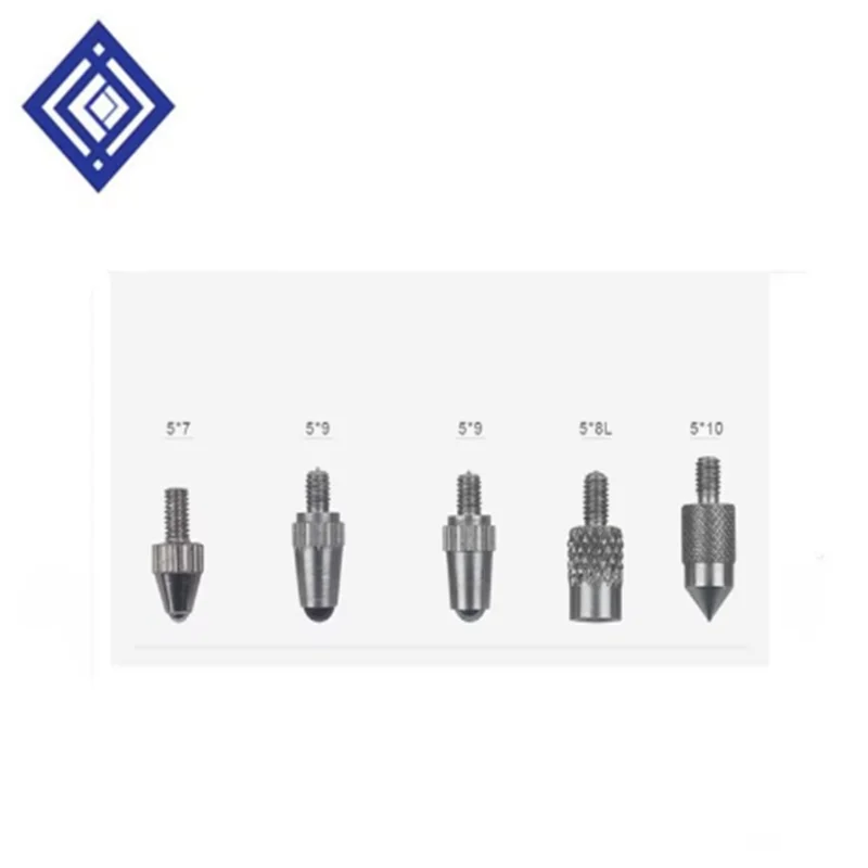 

Y1-Y9 Thread M2.5 straight probe Dial indicator probe measuring head ruby probe tungsten steel head measuring tip (5 pcs/lots)