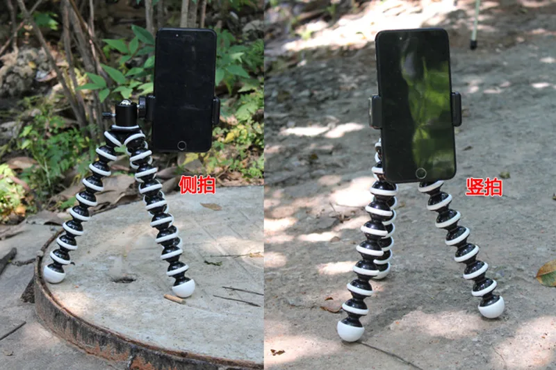 Octopus Flexibles Stativ für Smartphone, DSLR und Kamera - Faltbares Desktop-Stativ in 4 Größen erhältlich – Detail 10