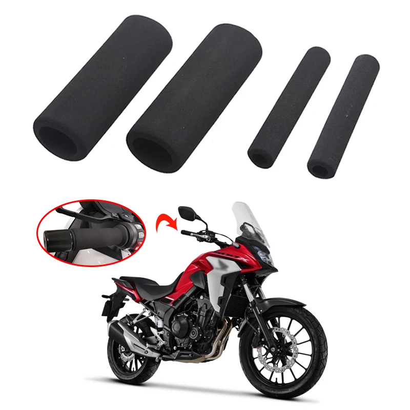 

For Honda CB500X CB500F CBR500R CB650F CB650R CB400X Motorbike Anti Vibration Handle Bar Foam Comfort Slip Over Grips