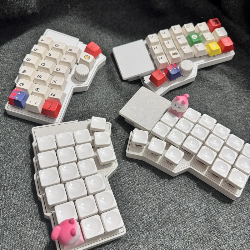 NEW Corne V4.1 36/42 Split Keyboard Kit Custom Hot-swap RGB Ergonomics VIA  Procyon Touch Pad with Mouse Knob DIY for Gamers MX