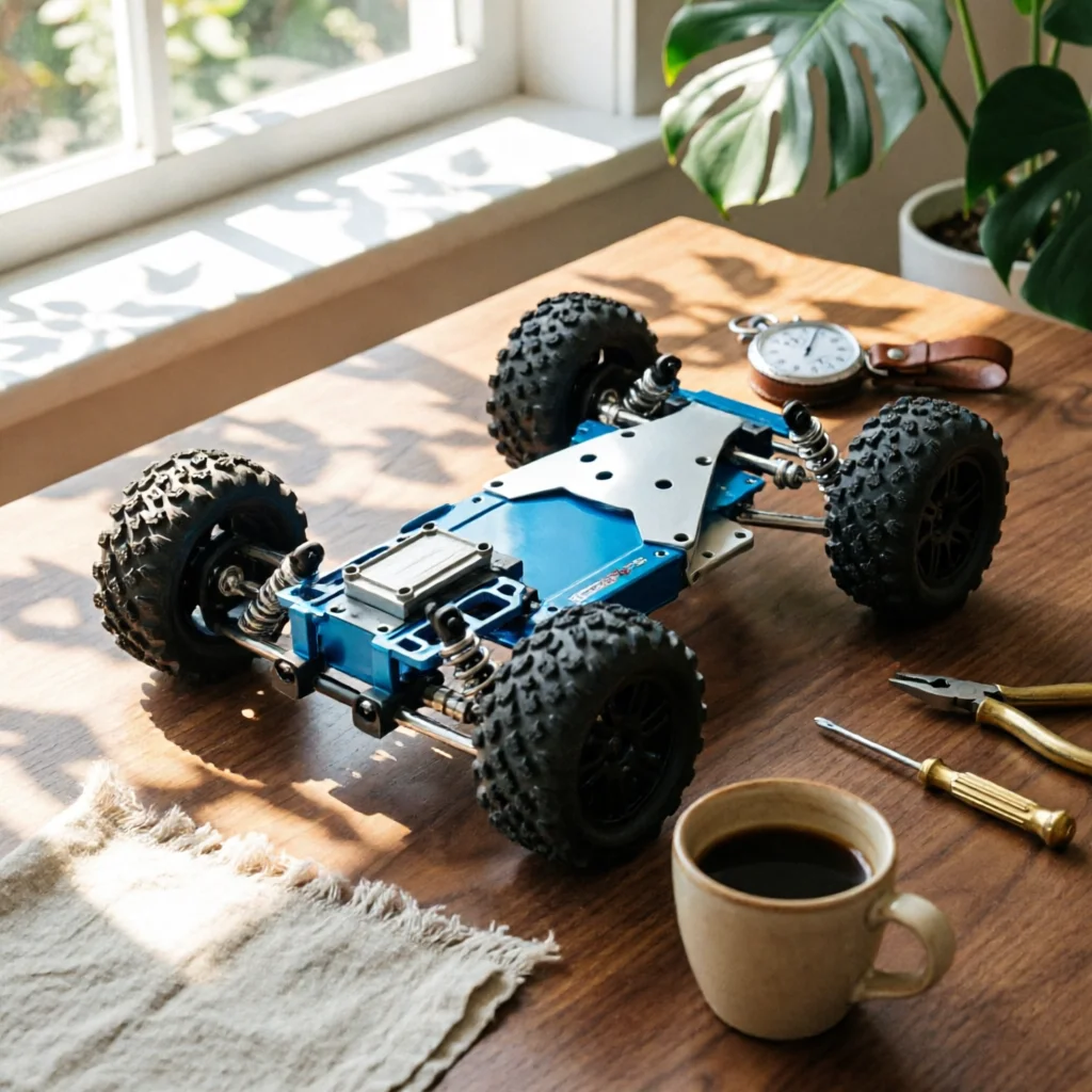 Rear Lower Linkage Arms Upgrade RC Linkage Arms with Pins A-Arm Machined Hardware Upgraded