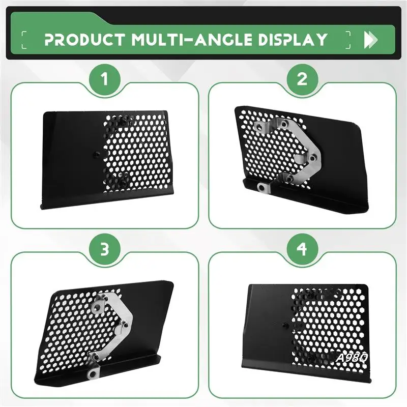 

Motorcycle Rectifier Guard Rectifier Guard For BMW S1000XR Rectifier Grille Cover
