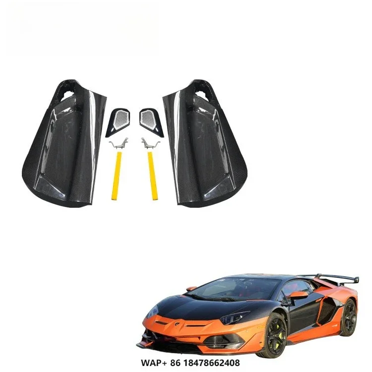 BK Tuning Aventador LP700 LP720 SVJ Door Panel Dry Carbon Fiber Inner Door Cover for  Aventador Interior Door Panel
