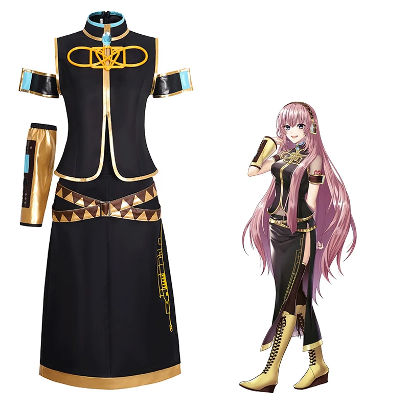 ครอบครัวฮัทสึเนะ-เมกูรีน เมกูรีน ลูก้าผู้หญิงคอสเพลย์เครื่องแต่งกายคอสเพลย์เสื้อผ้ารุ่น-เครื่องแต่งกายอย่างเป็นทางการคอสเพลย์