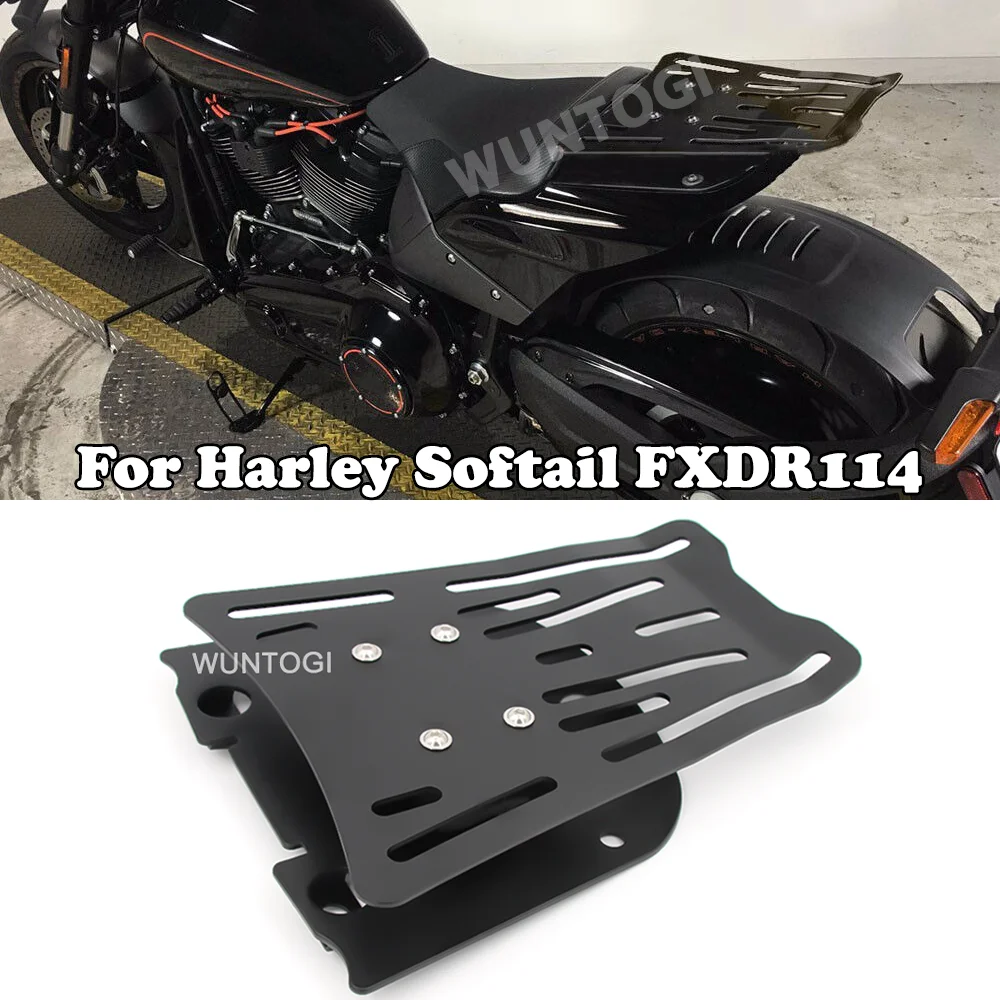 

for Harley Softail FXDR 114 Accessories Rear Luggage Rack Motorcycle Fender Luggage Bridge FXDR114 Retrofit Parts