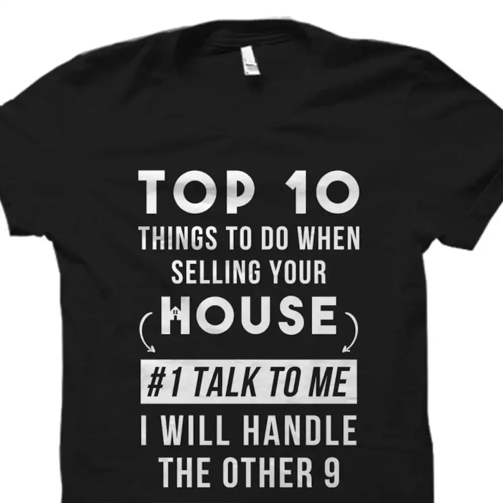 Funny Real Estate Agent T Shirt Mortgage Broker Os1101