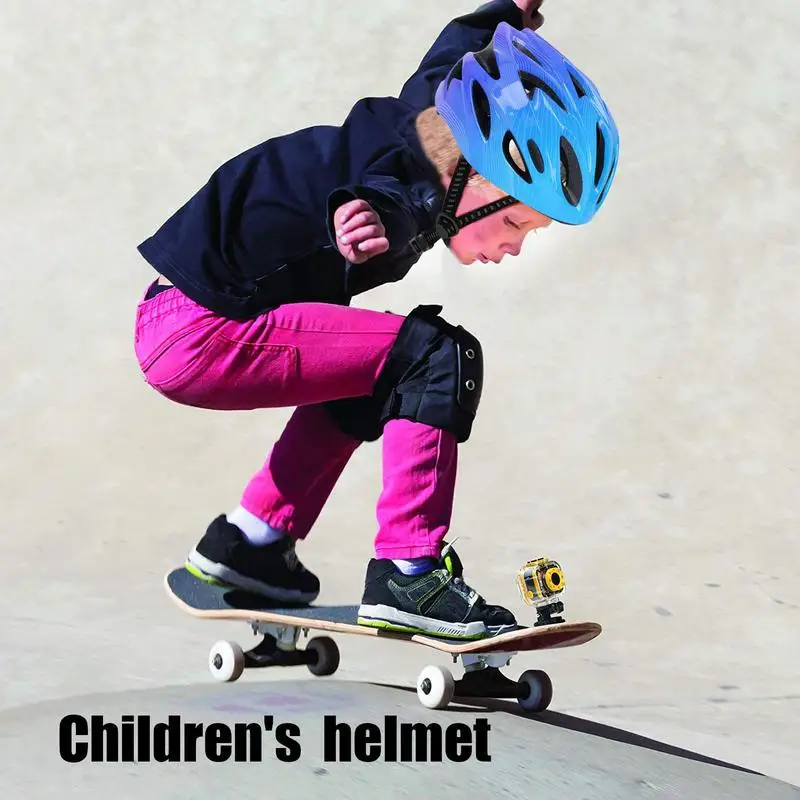 Kids Cycling Hat Multi-Sport Hat Breathable Lightweight Hat Sturdy Adjustable Hat For Cycle Skating Scooter For Boys And Girl