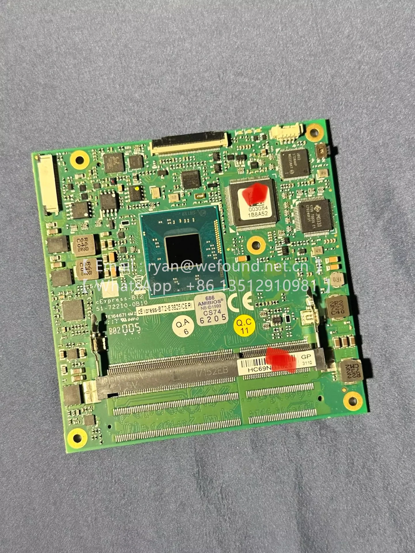 cExpress-BT2 E3825/CERI  Computer-on-Module