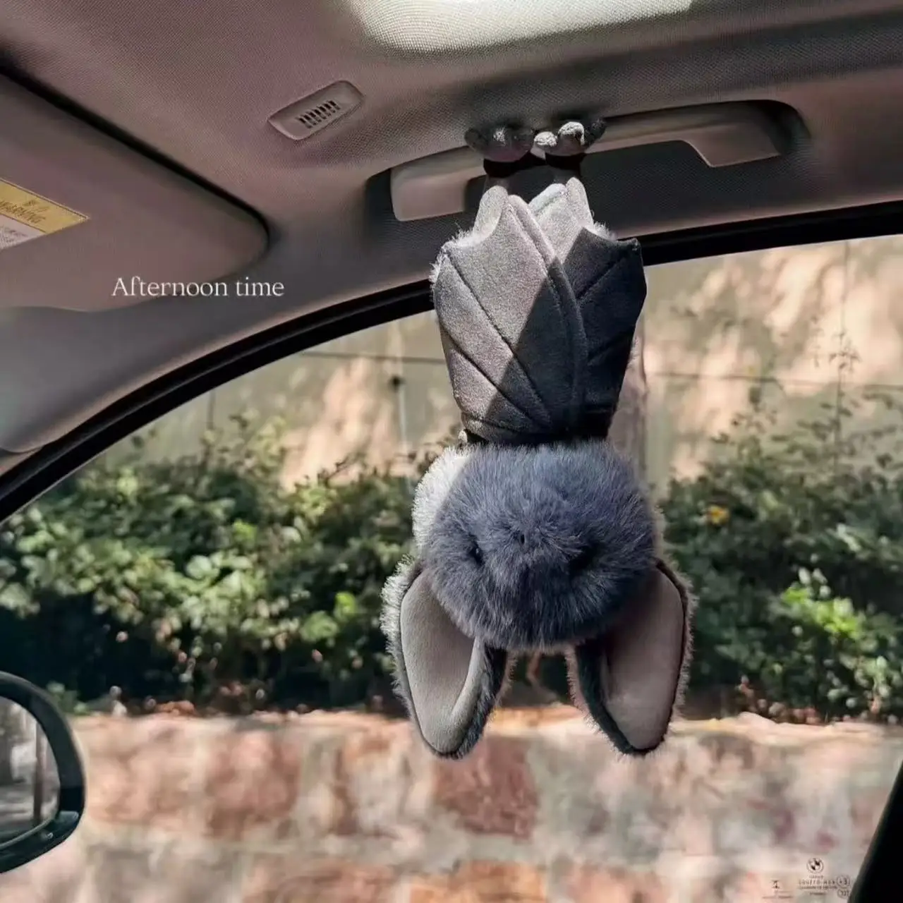 

Car Interior Bat Cute 2025 New Car Decor Inverted Bat Doll Cute and Funny Bat Plush Car Doll Car Pendant