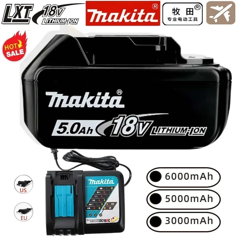 

Original Makita 18V 18650 battery, pilas recargables for Makita LXT BL1860B BL1850 BL1840 BL1830 BL1815 power tools Lithium-ion