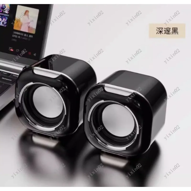 

Мини-компьютерный динамик, портативный звуковой ящик с глубокими басами большого объема для настольного домашнего использования