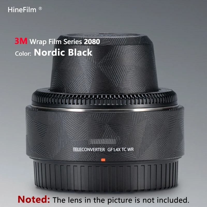 Hinefilm Skin for Fuji 1.4x Lens Decal Skin for Fujifilm GF1.4X TC WR Teleconverter Sticker for Fujinion GF 1.4X Cover Film