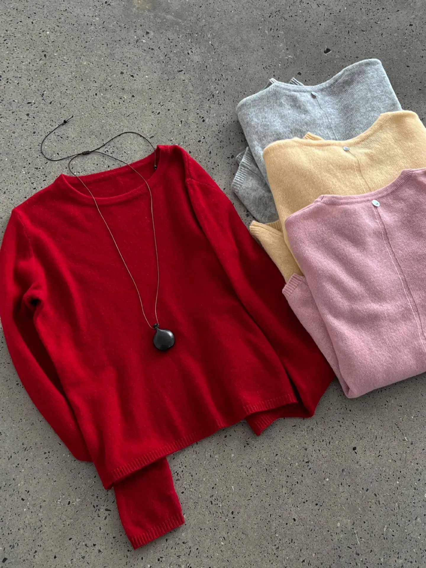 여성용 울 니트 기본 셔츠 가을 신상 슬림핏 슬리밍 탑