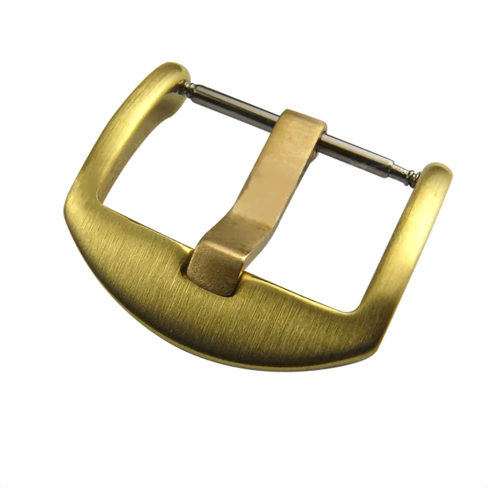 Watch Buckle Clacp 18mm 20mm 22mm 24mm Bronze Brass Watchband Clasp Buckles Wristwatch Repair Tool Accessory