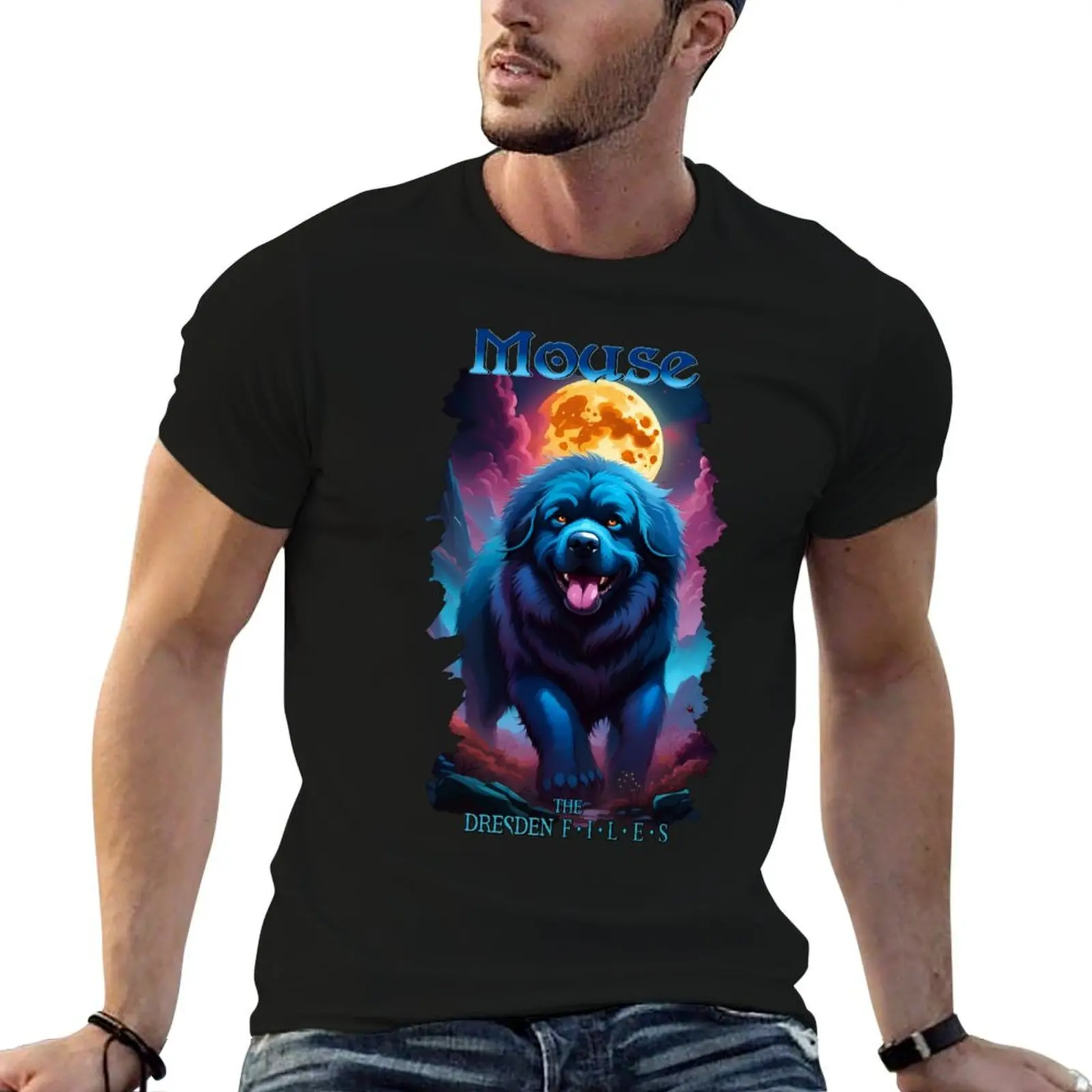 

Mouse - Dresden Files T-Shirt anime tshirt t shirts for man cotton T-Shirt