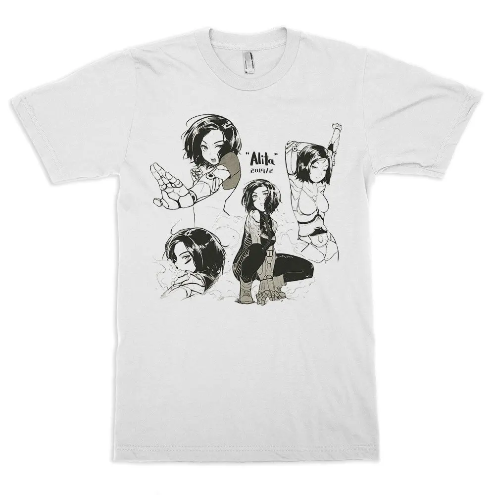 Alita Battle Angel T Shirt Gunnm Manga Men's and Women's Sizes bma 269