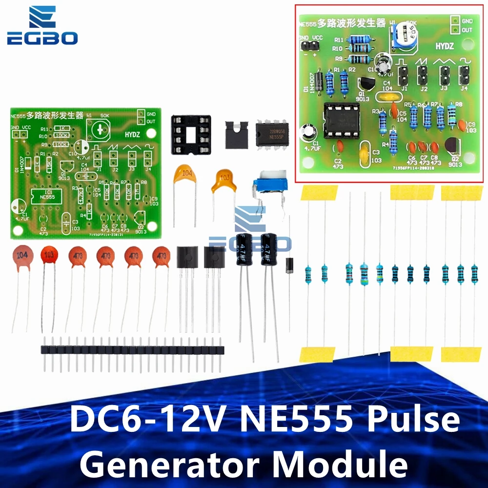 DC6-12V NE555 Pulse…
