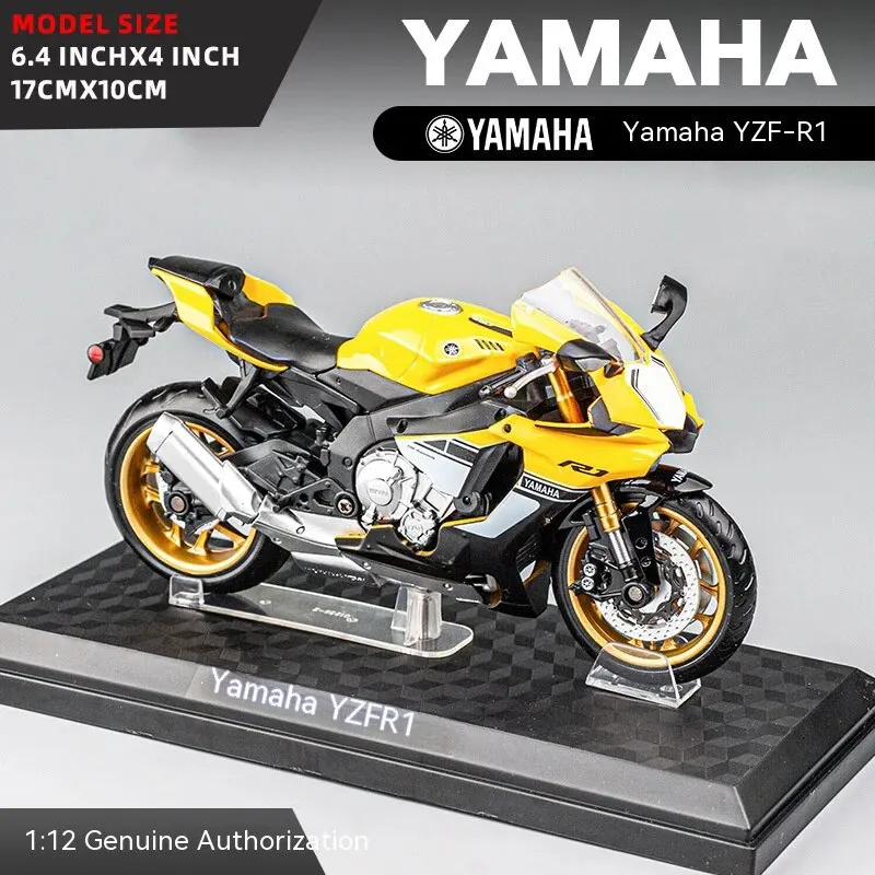Le modèle de voiture moulé sous pression 1:12 de la Suzuki GSX-R1000R